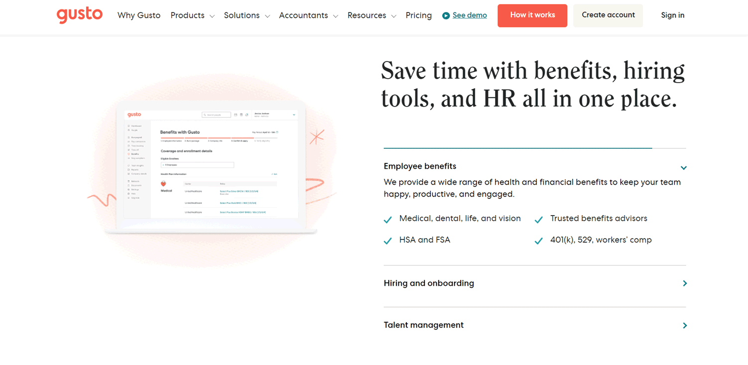 What-Gusto-Employee-Benefits-Software-Offers